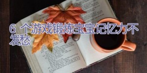 6个游戏 锻炼宝宝记忆力不发愁